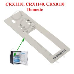 Dometic, bandeau autocollant se trouvant sur la platine de commande CRX1110, CRX1140, CRX0110